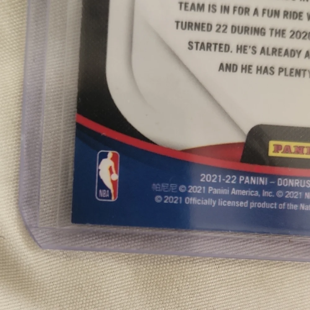 Optic 21-22 75 Years of NBA Luka Dončić Basketball Card